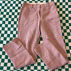 Rebecca Taylor Plaid Trousers Slim fit